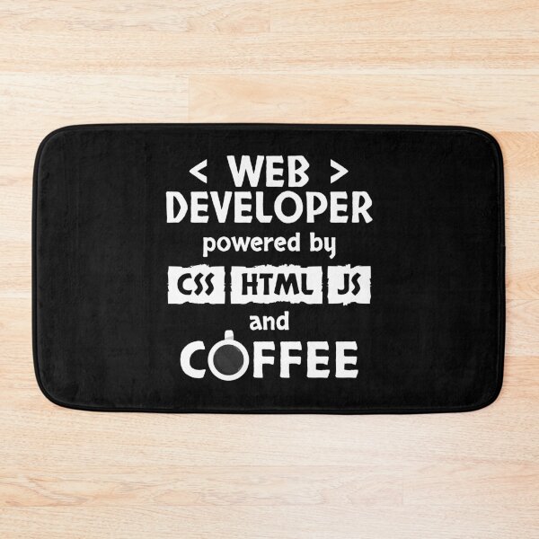 Item preview, Web Developer - Powered by Coffee designed and sold by GamerGetup.