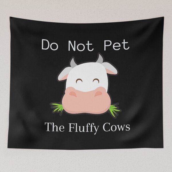 Item preview, Do Not Pet The Fluffy Cows,funny Bison gift,woman Bison  designed and sold by piskwi.