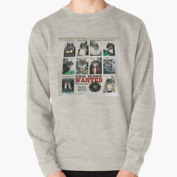 Ten Most Wanted!!! Pullover Sweatshirt