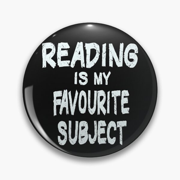 Item preview, reading is my favourite subject designed and sold by Urbo Panda.