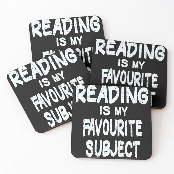 Item preview, reading is my favourite subject designed and sold by Urbo Panda.