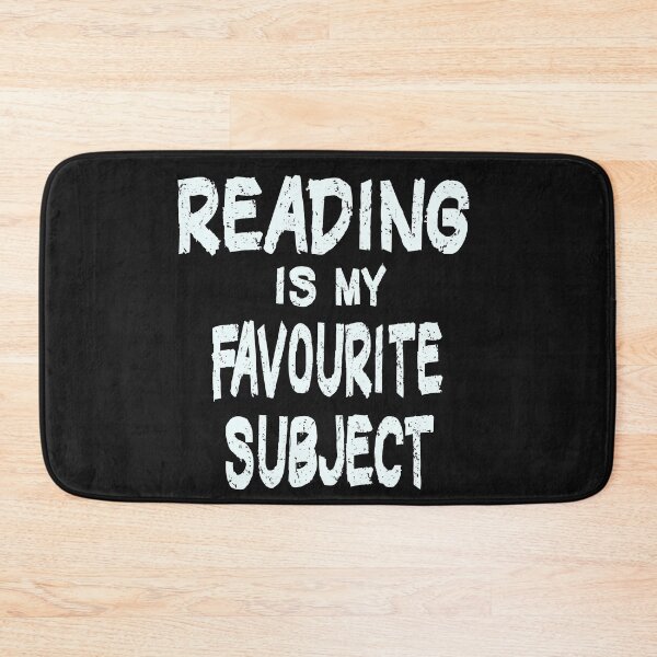 Item preview, reading is my favourite subject designed and sold by Urbo Panda.
