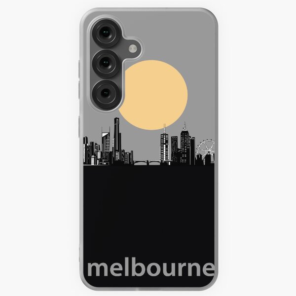 Item preview, melbourne skyline minimal designed and sold by BekimART2.