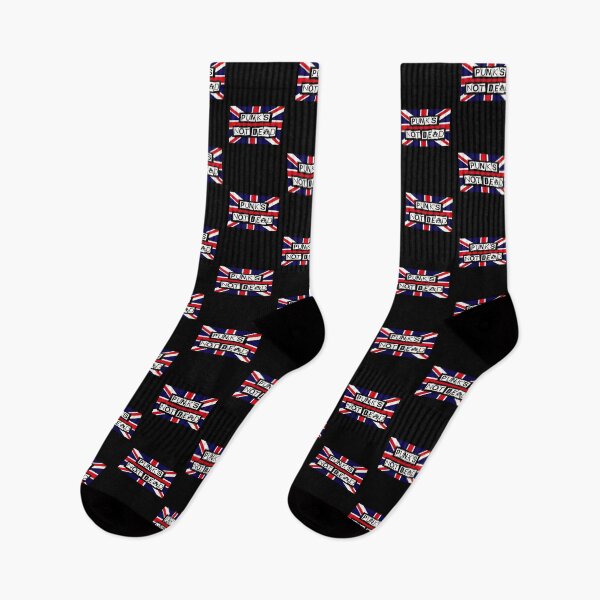Item preview, Union Jack. Punks Not Dead designed and sold by O-M-F-G-Tees.