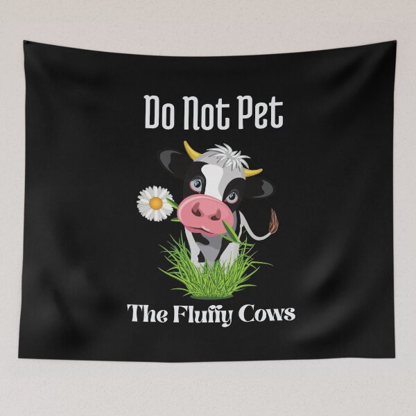 Item preview, Do Not Pet The Fluffy Cows,funny Bison gift,woman Bison  designed and sold by piskwi.