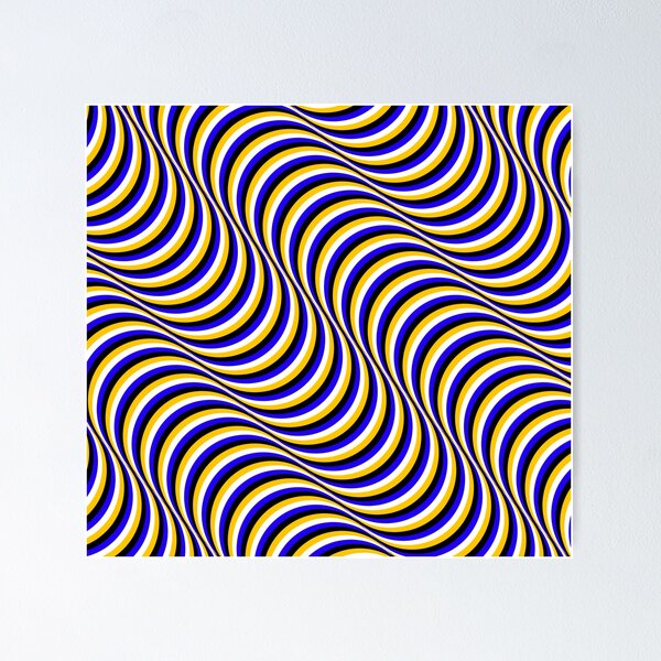 Item preview, Retro Waves Optical Illusion Best Cool 70s Art designed and sold by gologodesigns.