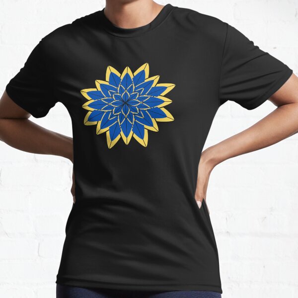 Item preview, Chrysanthemum, Gold and Blue Chrysanthemum designed and sold by danaJG.