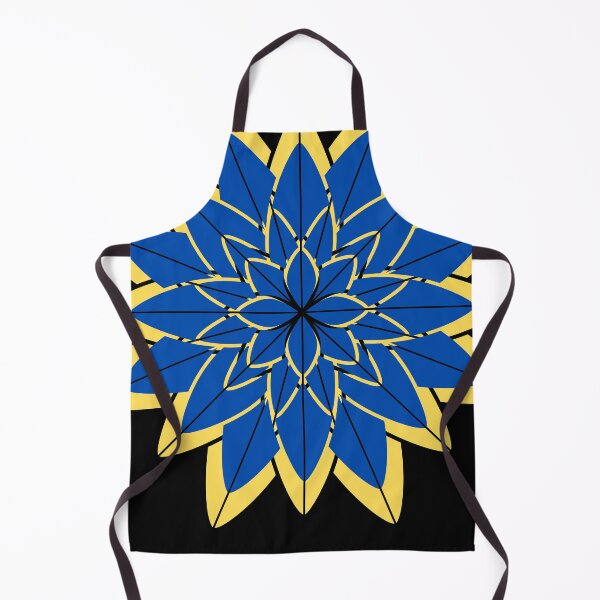 Item preview, Chrysanthemum, Gold and Blue Chrysanthemum designed and sold by danaJG.
