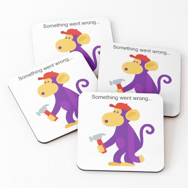 Item preview, Something Went Wrong Monkey designed and sold by Barriotic.