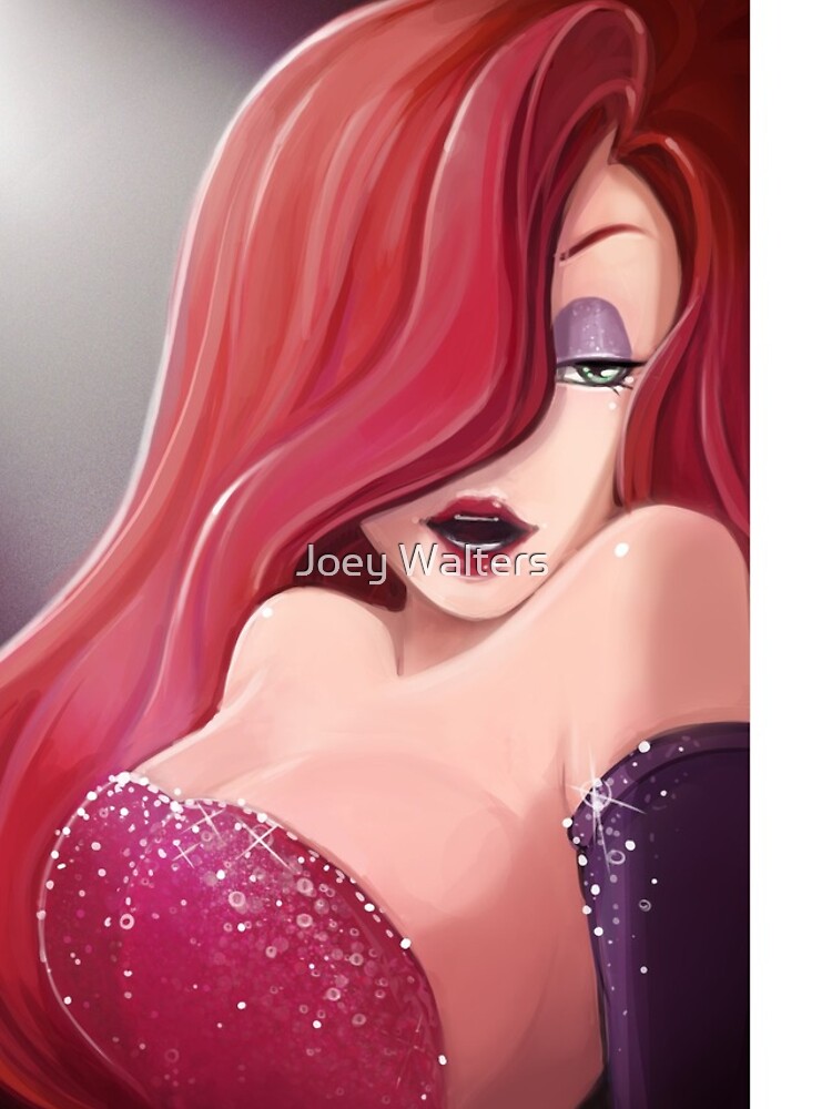 Thumbnail 4 of 4, iPhone Case, Jessica Rabbit designed and sold by purifiedshadows.