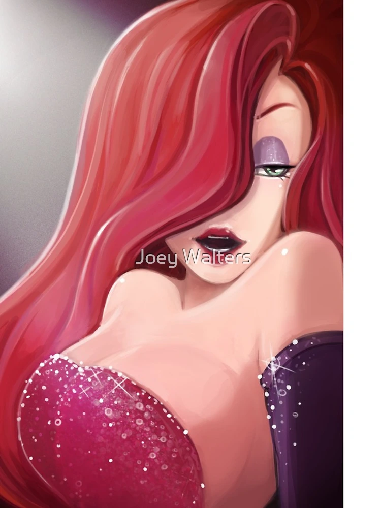 Thumbnail 4 of 4, iPhone Case, Jessica Rabbit designed and sold by PurifiedShadows.