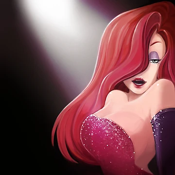 Artwork thumbnail, Jessica Rabbit by PurifiedShadows