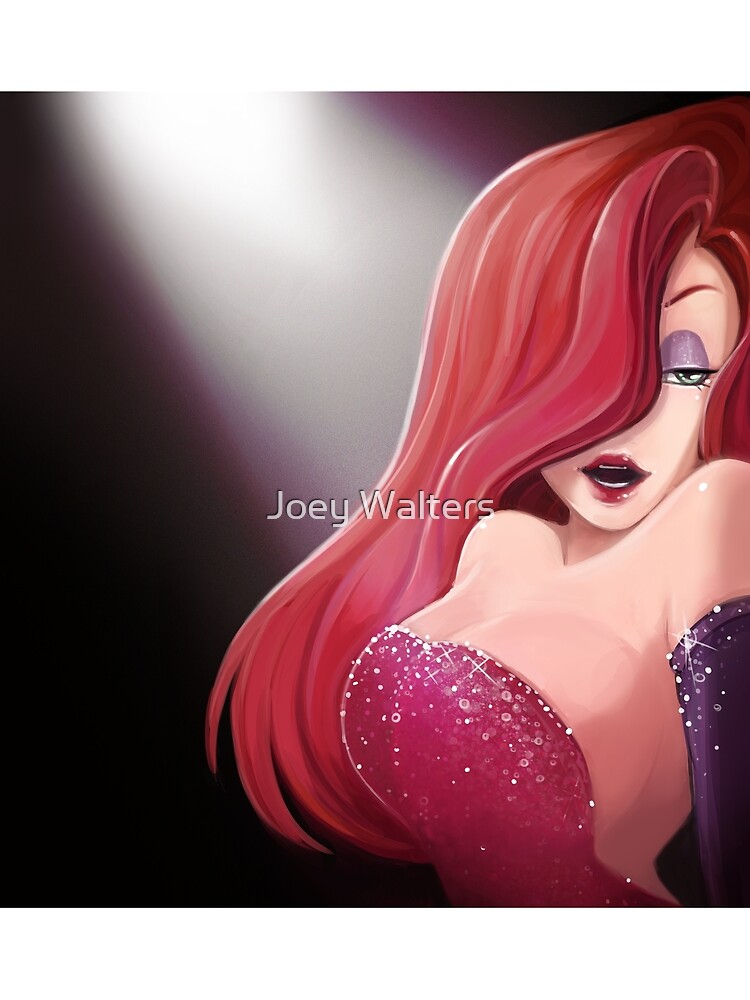 Thumbnail 3 of 3, Scarf, Jessica Rabbit designed and sold by purifiedshadows.