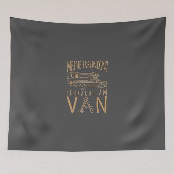 Item preview, My girlfriend? Screws on the van - for camping bus friends designed and sold by Freetimebm.