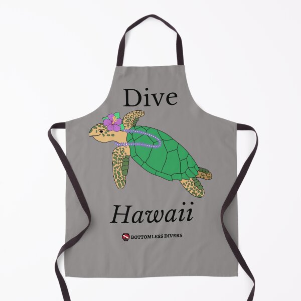 Item preview, Dive Hawaii Turtle with Black Font designed and sold by BottomlessDiver.