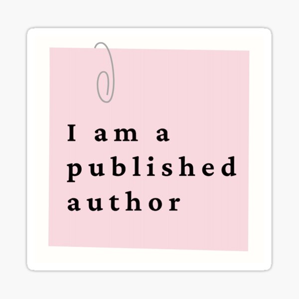 Item preview, Published Author- Pink Cute PostIt  designed and sold by statsandcats.