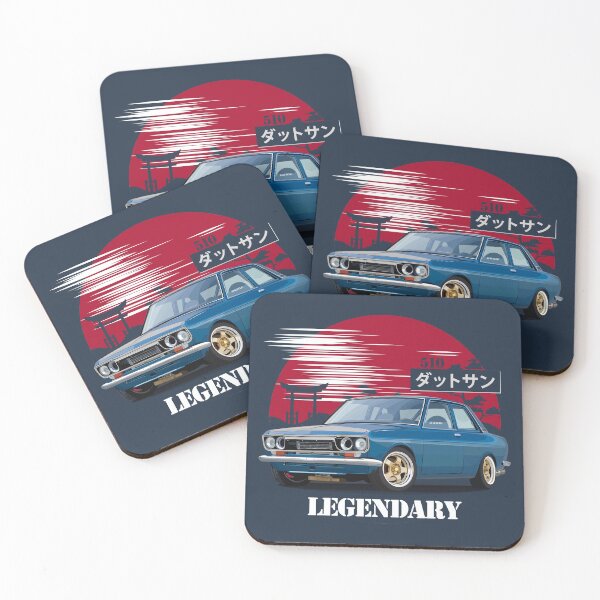 Item preview, Japanese Legendary Car - Datsun 510 (Blue) designed and sold by Ajie Negara.