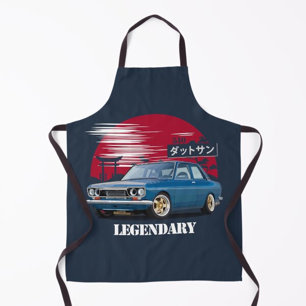 Artikelvorschau, Japanisches legendäres Auto - Datsun 510 (Blau) entworfen und verkauft von Ajie Negara.