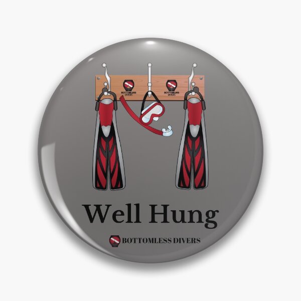 Item preview, Well Hung Gear with Black Font designed and sold by BottomlessDiver.