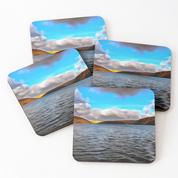 Item preview, Claerwen reservoir (Painting) designed and sold by cmphotographs.