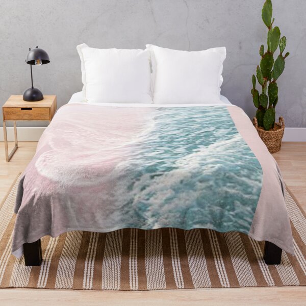 Item preview, Soft Pink and Blue Beach designed and sold by Zetsmo.