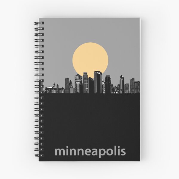 Item preview, minneapolis skyline minimal designed and sold by BekimART2.