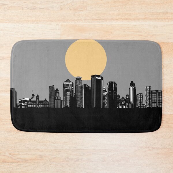 Item preview, minneapolis skyline minimal designed and sold by BekimART2.