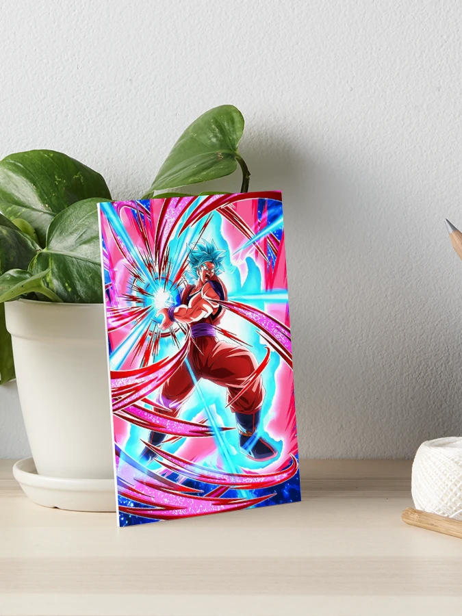 Goku Jubai Kaioken SS Blue Jigsaw Puzzle by AbdeeFactory