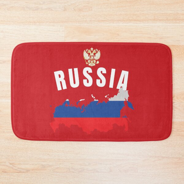 Item preview, Russia Soccer Football Style Map designed and sold by Hoiho Adventure Shirts.