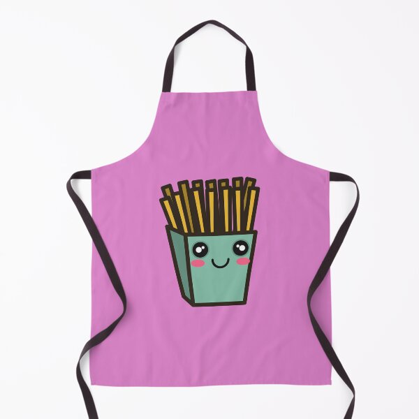 Aperçu de l'œuvre Frites kawaii mignonnes créée et vendue par Walk-It-Off.
