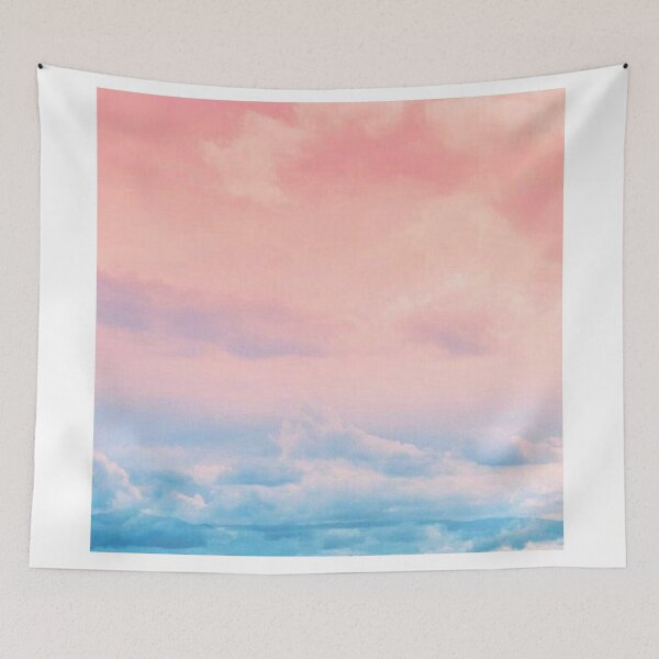 Item preview, Blue and Pink Clouds designed and sold by Zetsmo.