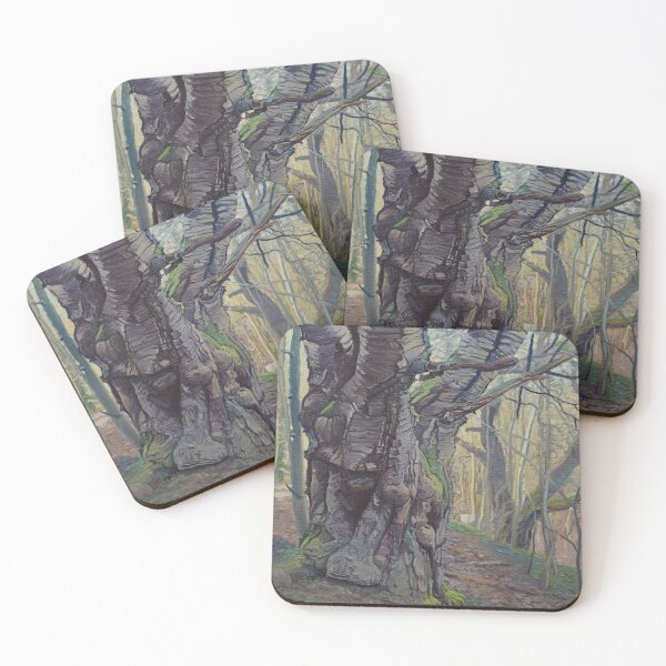 Item preview, Wild Trees III - Bystrzyckie Mountains III designed and sold by BackwoodsPaintings.