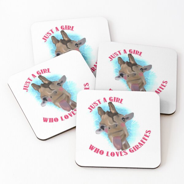 Item preview, Just A Girl Who Loves Giraffes designed and sold by autlu.