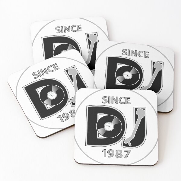 Item preview, DJ since 1987. designed and sold by JockArts.