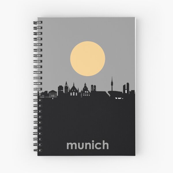 Item preview, munich skyline minimal designed and sold by BekimART2.