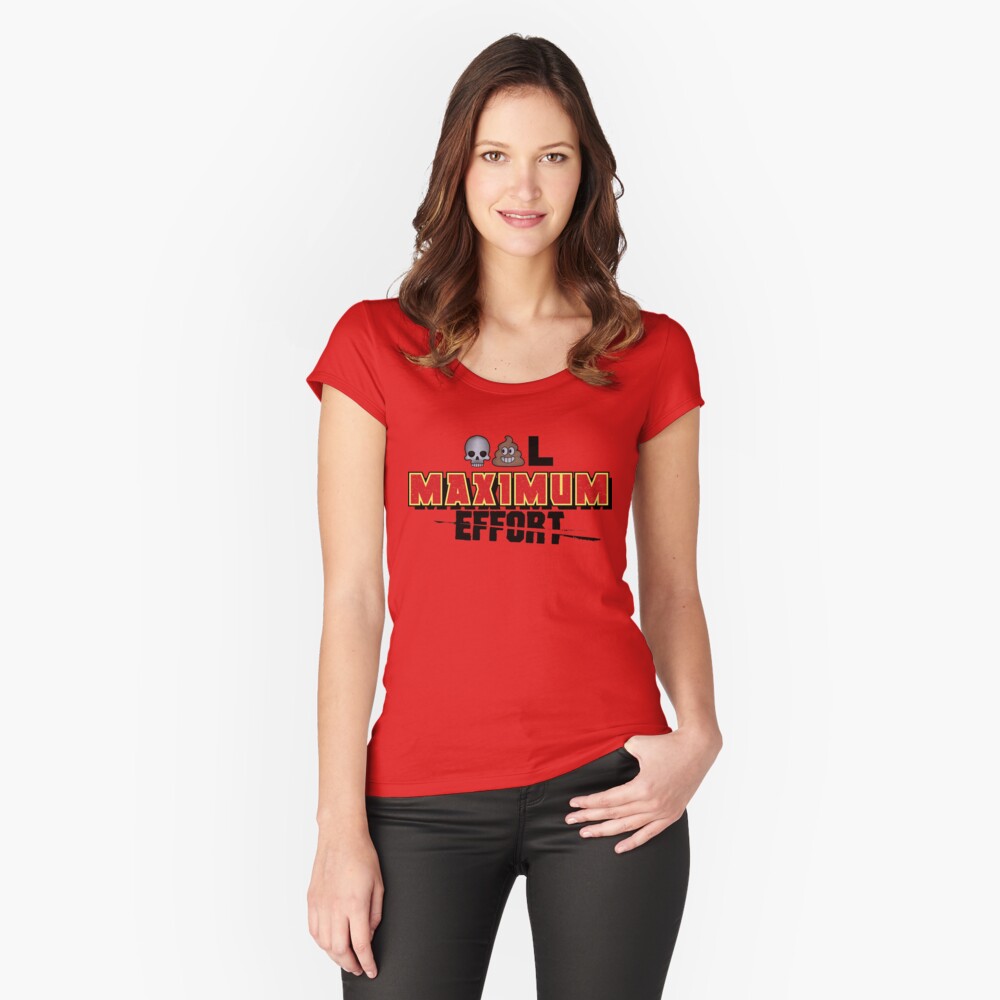 Item preview, Fitted Scoop T-Shirt designed and sold by vieke.
