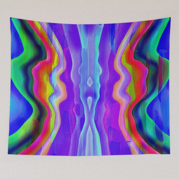 Item preview, Abstract Wavy Tie Dye Pattern designed and sold by Mary Riley.