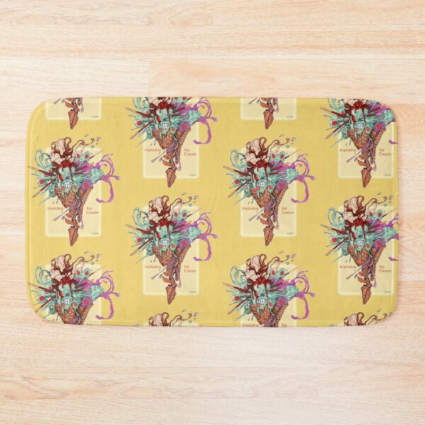 Item preview, I is for Imploding Ice Cream - Alphabet of Haunted Food designed and sold by kikoeart.