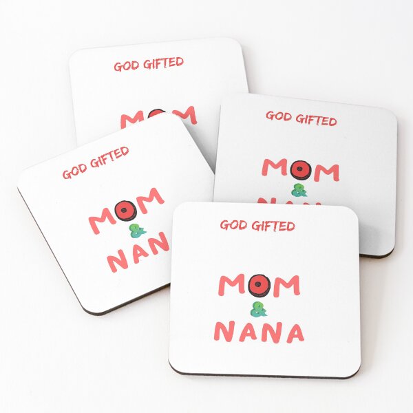 Item preview, God Gifted Me Two Titles Mom And Nana MOM GIFT AND NANA T-shirt designed and sold by lhousshop.
