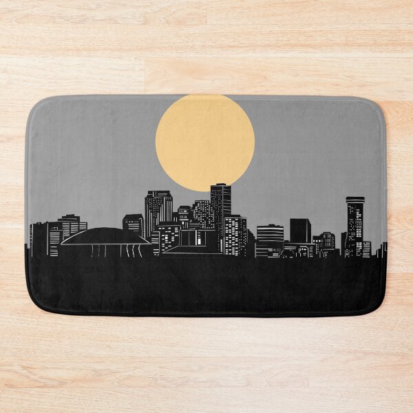 Item preview, new orleans skyline minimal designed and sold by BekimART2.