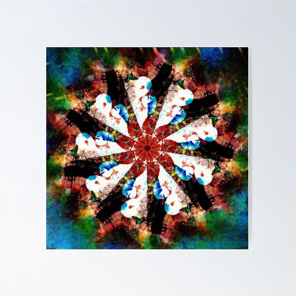 Item preview, STP Screen Transfer Process - 685 - WDVMM - 1044 - Fiddleheads Mandala 1 06 designed and sold by WetdryvacRB01.