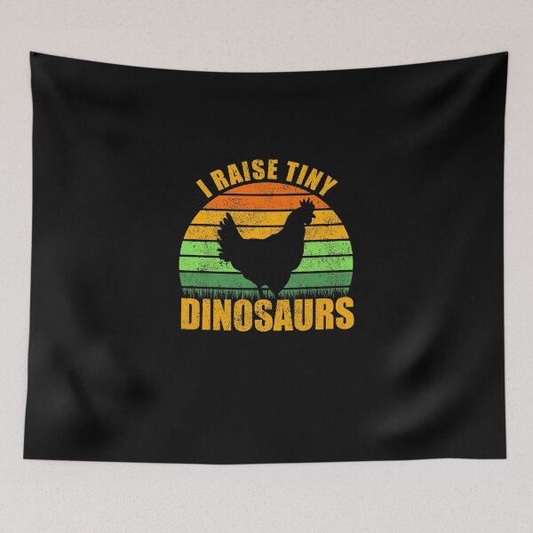 Item preview, I Raise Tiny Dinosaurs - Chicken Owner designed and sold by Adel Qasem.
