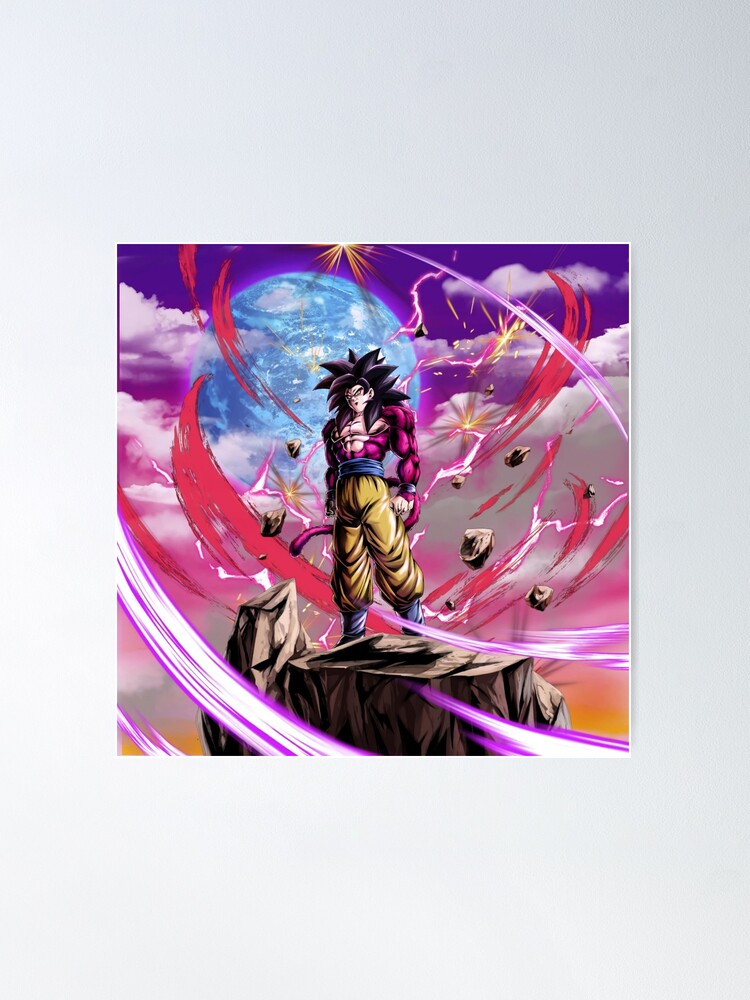 Goku Ssj4 Poster by Abyllion-art