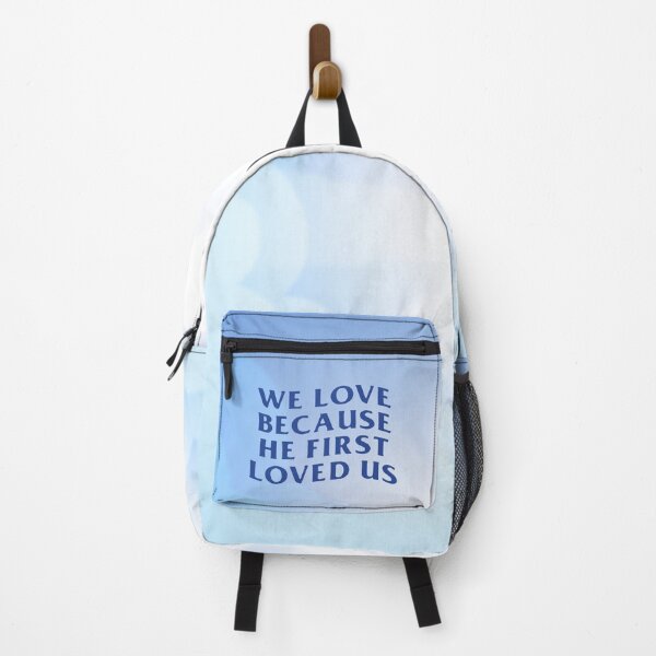 Item preview, We love because he first loved us designed and sold by designdroplet.