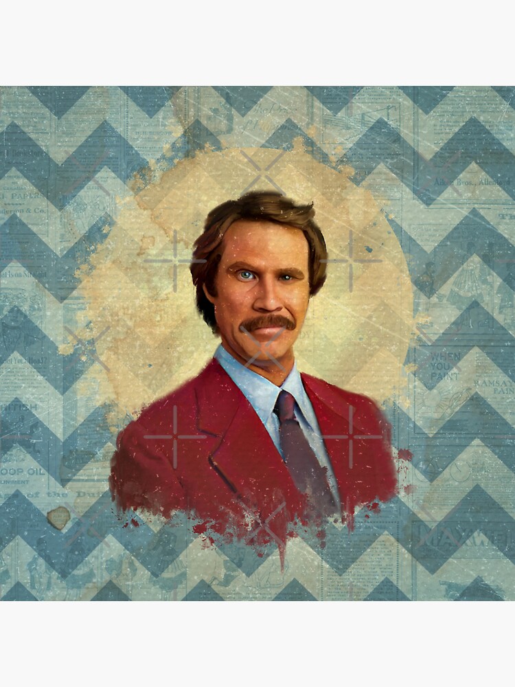 RON BURGUNDY  by Chrisjeffries24