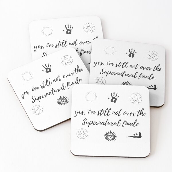 Item preview, yes, i'm still not over the supernatural finale with symbols designed and sold by LannisterOnMars.