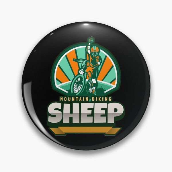 Item preview, Cool Mountain Biking Sheep Design designed and sold by SocialStreet.