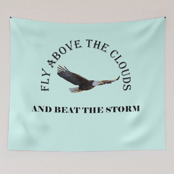Item preview, FLY ABOVE THE CLOUDS designed and sold by CuddlyTikee.