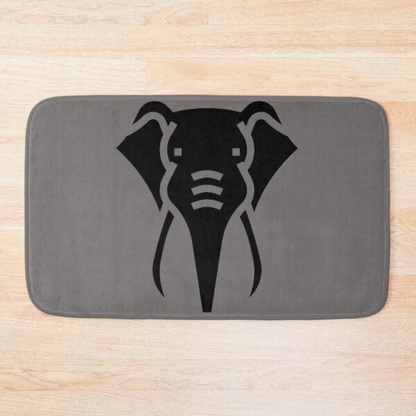 Item preview, Black and White Elephant designed and sold by chark70.