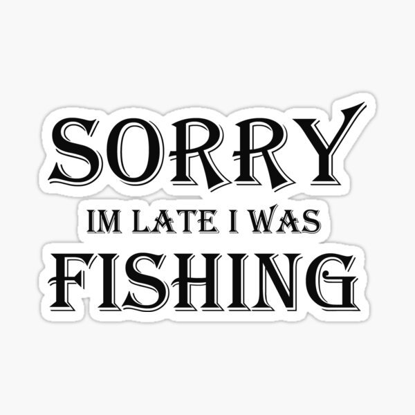 FISHING TOURNAMENT / FUNNY FISHING CANADA' Sticker